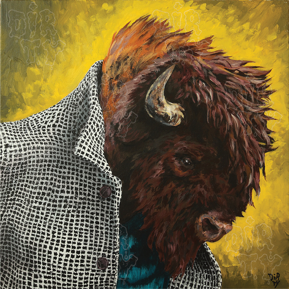 Modisher-Bison-painting