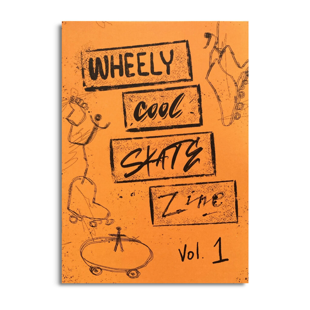 wheely-cool-skate-zine-volume-1-orange-cover